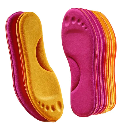 Self-Heated Thermal Insoles